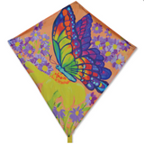 25" Diamond Kite | Butterfly & Wildflowers