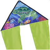 Zippy Flo-Tail Delta Kite | Sea Turtle