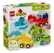 Duplo Creative Vehicles colorful building set box with cars boat and helicopter