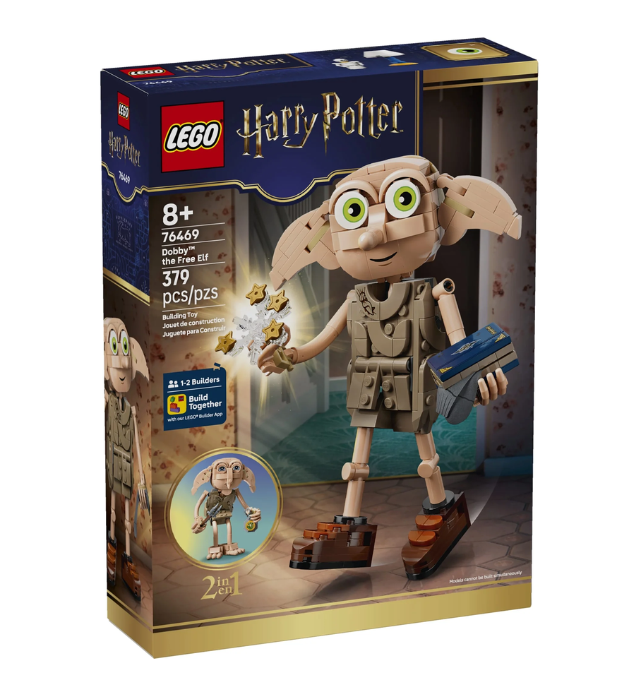 Harry Potter Dobby the Free Elf LEGO building set box