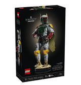 Star Wars Boba Fett building set in a black display box