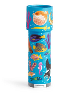 Kaleidoscope Under the Sea with colorful ocean animal designs