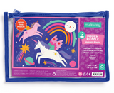 12pc Unicorn Puzzle Pouch