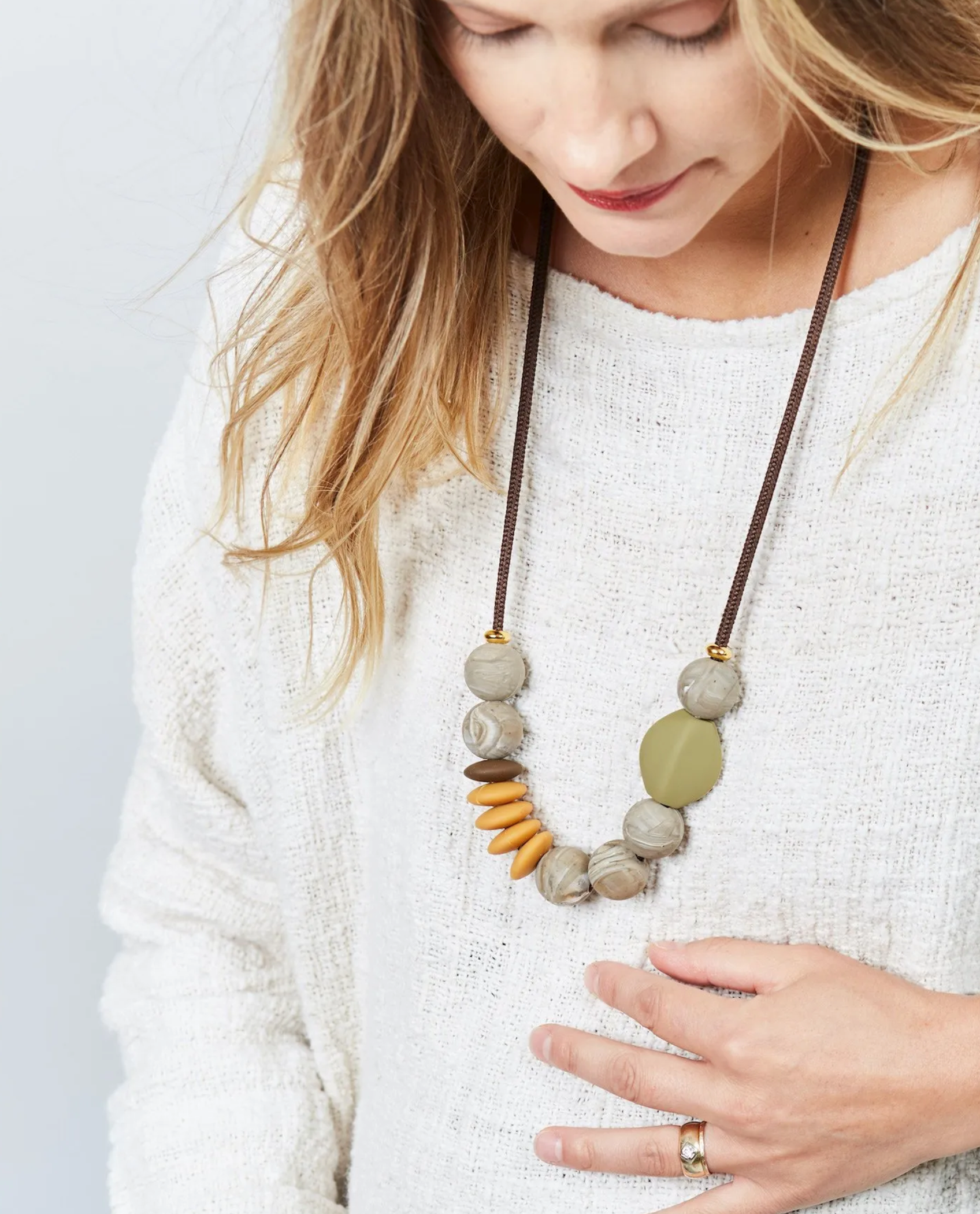 Wearable on sale teething jewelry