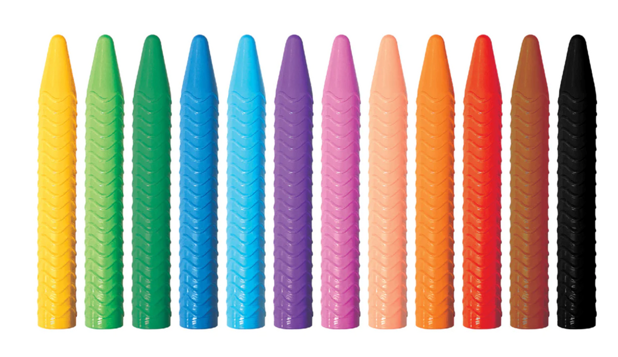 Haku Yoka 12 Spiral Crayons