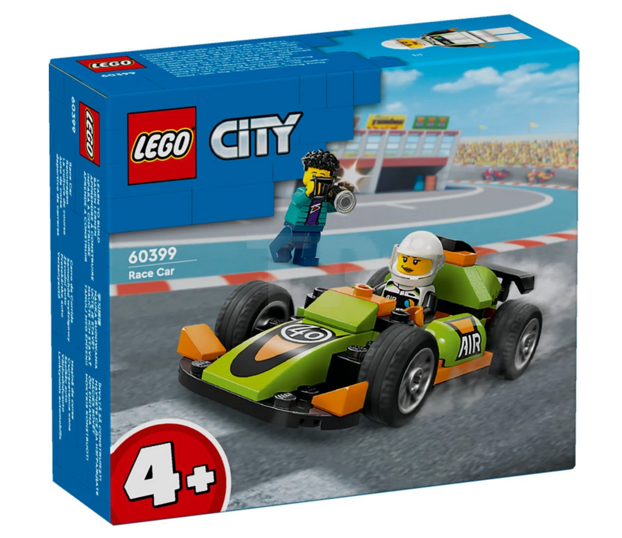 City Green Race Car