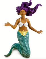 Mermaid with Purple Hair