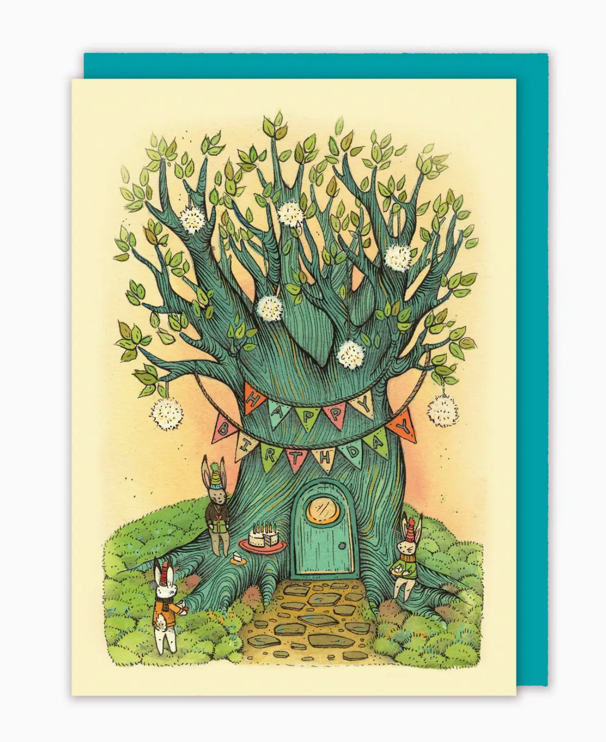 Happy Birthday Treehouse Card