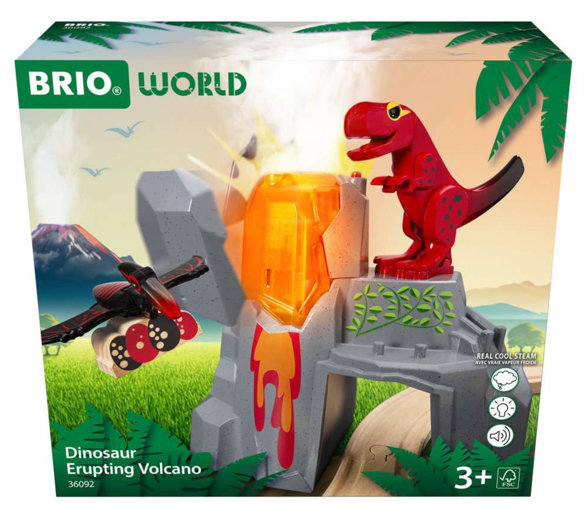 Dinosaur Erupting Volcano – Treehouse Toys1