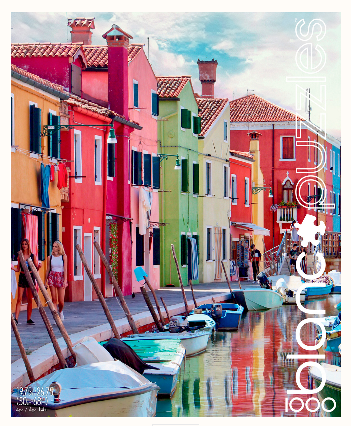 1000pc Canals of Burano Italy Puzzle