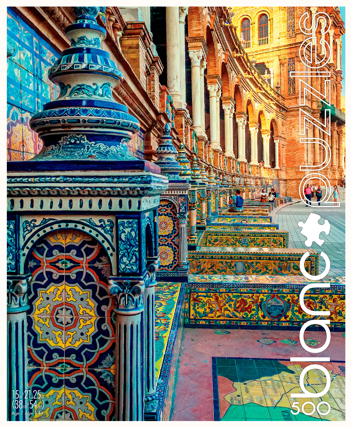 500pc Spanish Tiles Puzzle