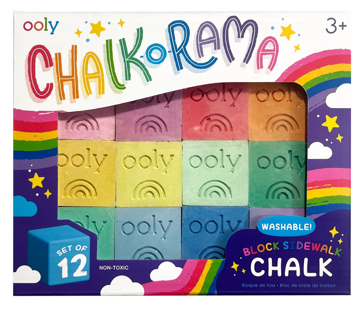 Chalk-o-rama Block Sidewalk Chalk