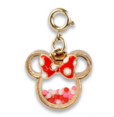 Gold Minnie Shaker Charm