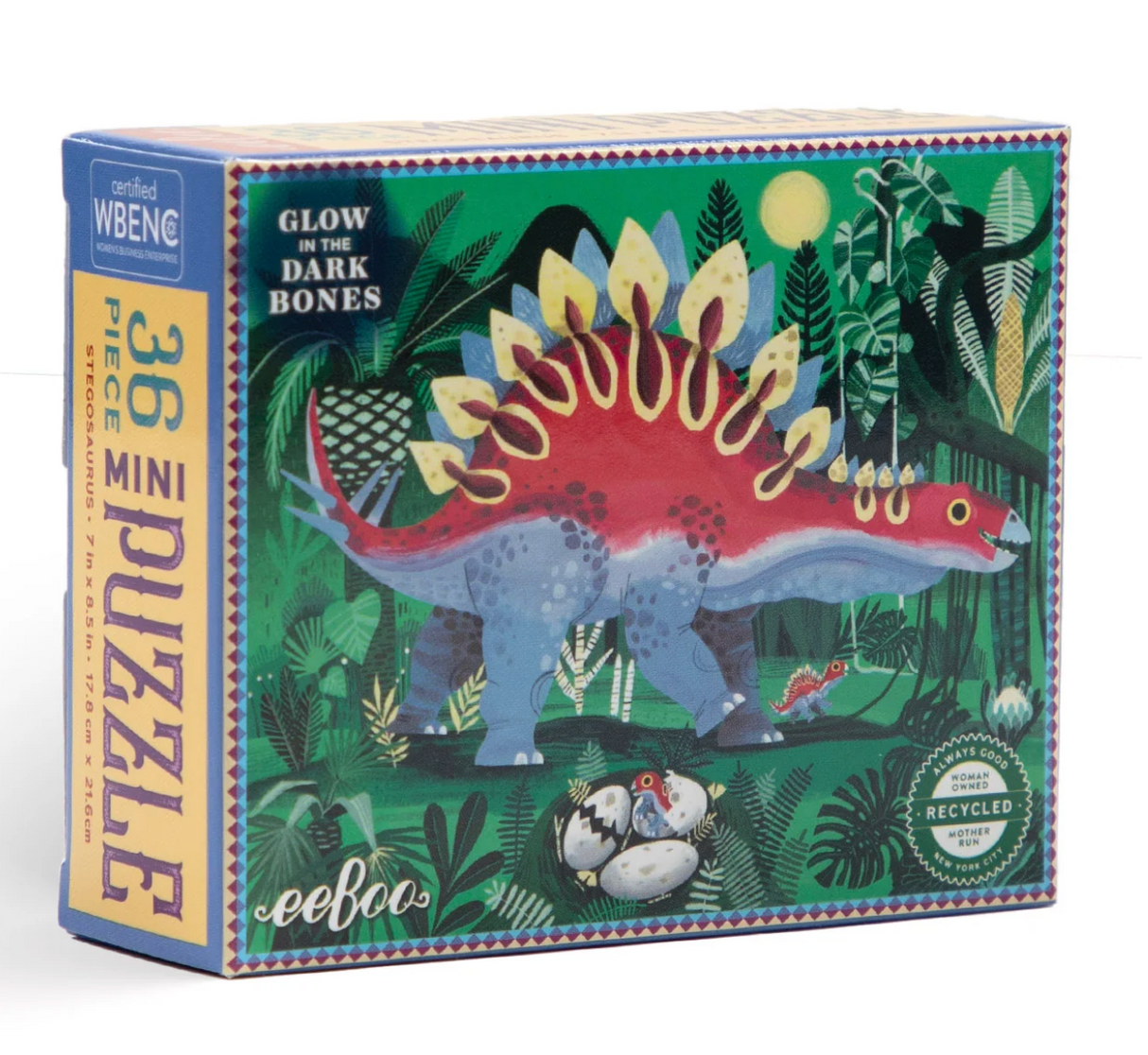 36pc Stegosaurus Mini Puzzle