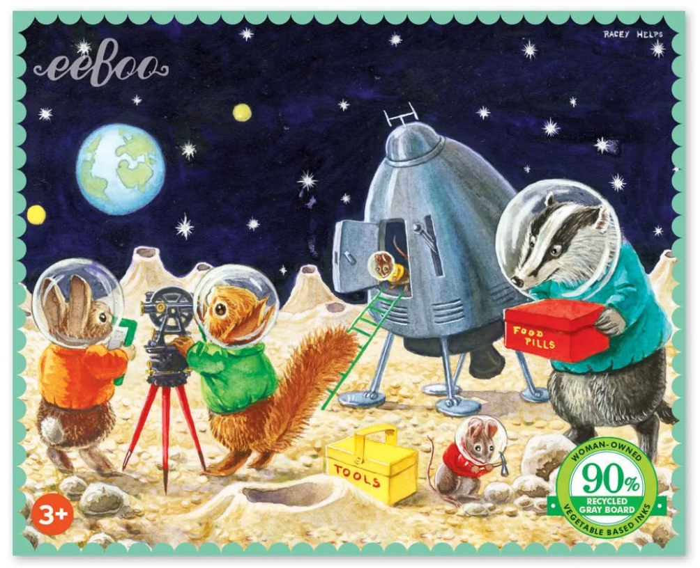 36pc On the Moon Mini Puzzle