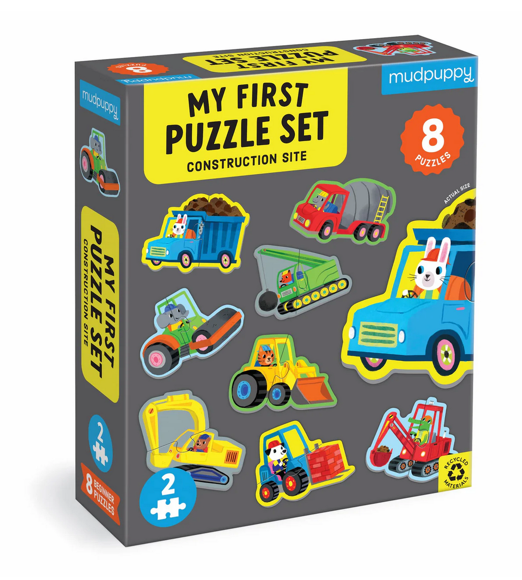 2pc Construction Site First Puzzle