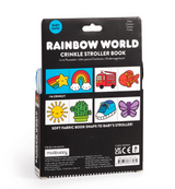 Rainbow World Crinkle Stroller Book