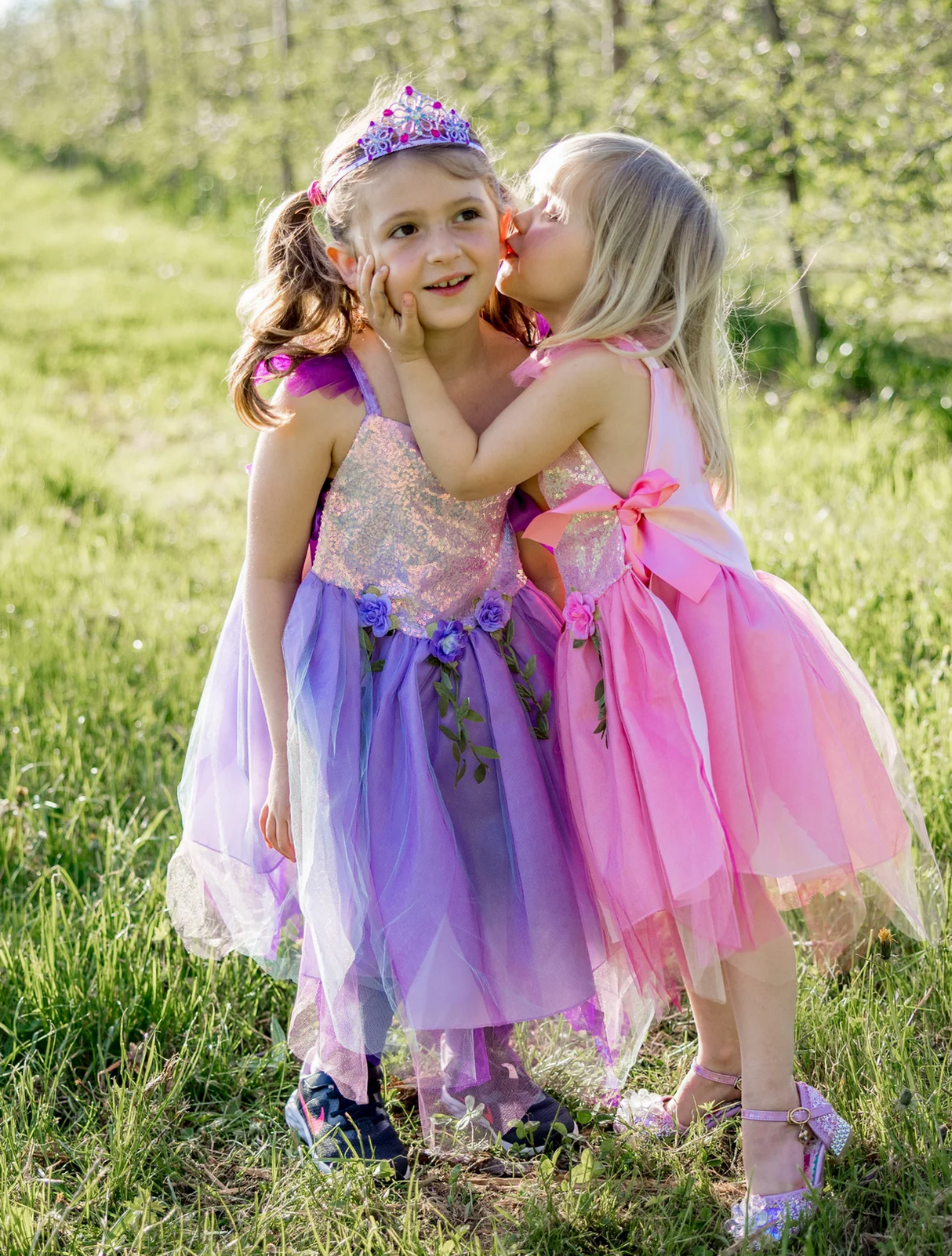 Pink Sequins Fairy Tunic | Size 3-4