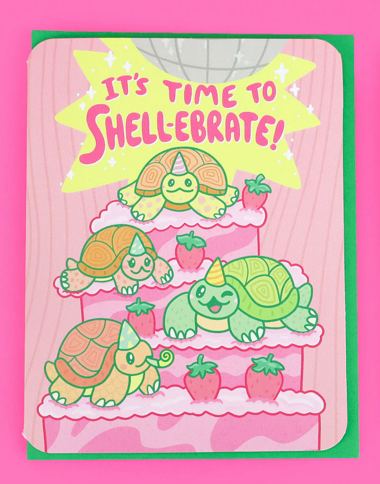 Time to Shell-Ebrate Congrats Card