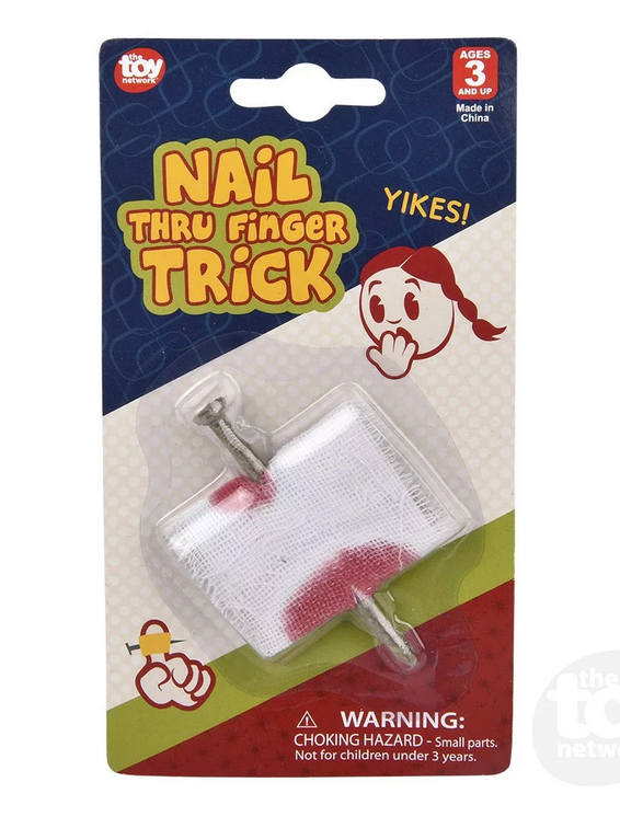 Nail Thru Finger Trick