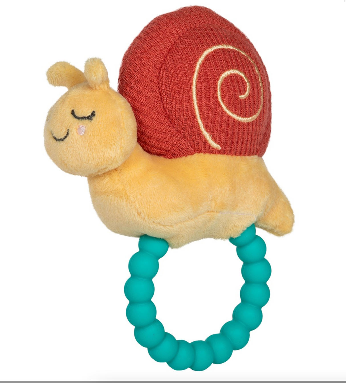 Skippy Snail Teether Rattle