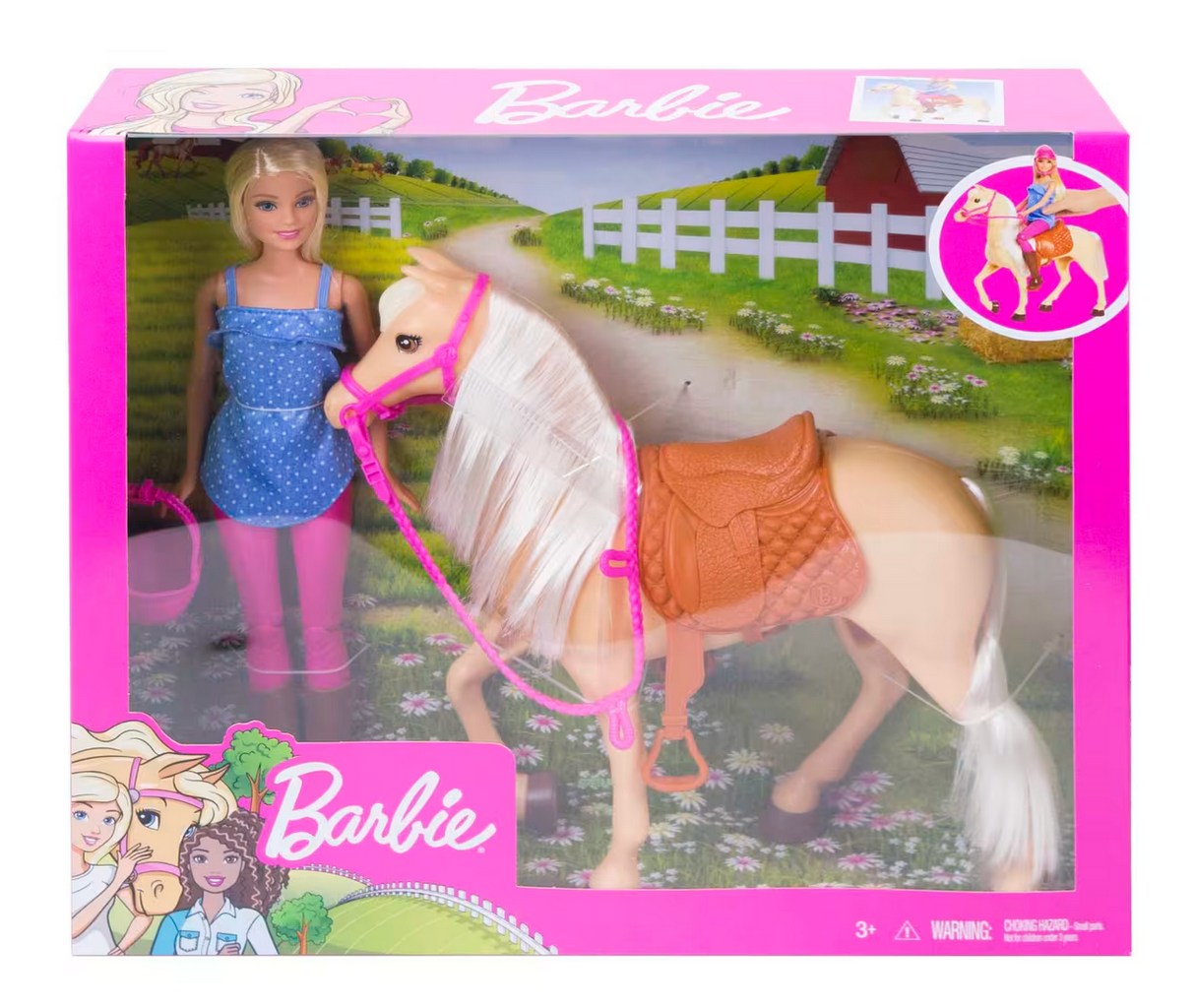 Barbie Doll & Horse