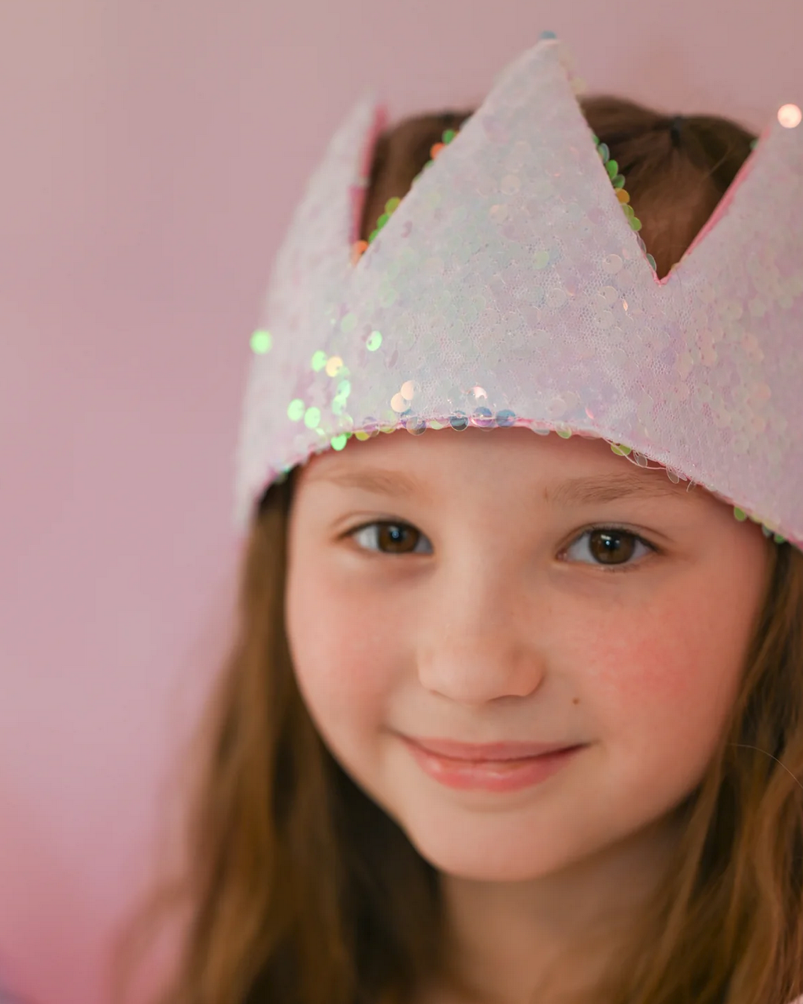 Ombre Sequins Crown