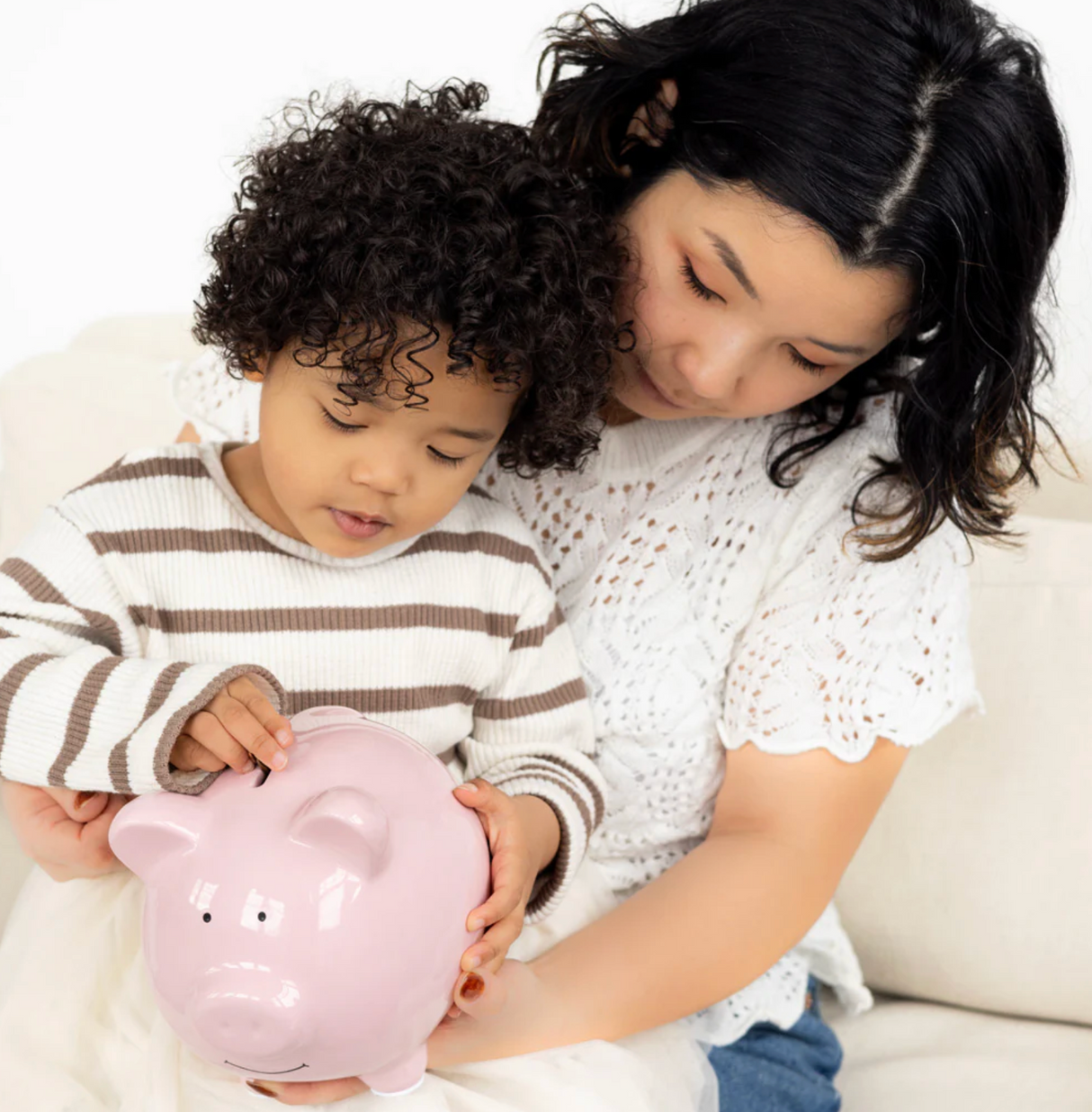 Ceramic Piggy Bank | Pink