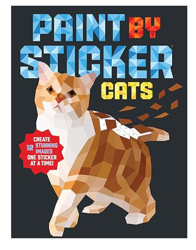 Paint By Sticker Cats