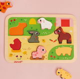 Chunky Barnyard Wooden Puzzle