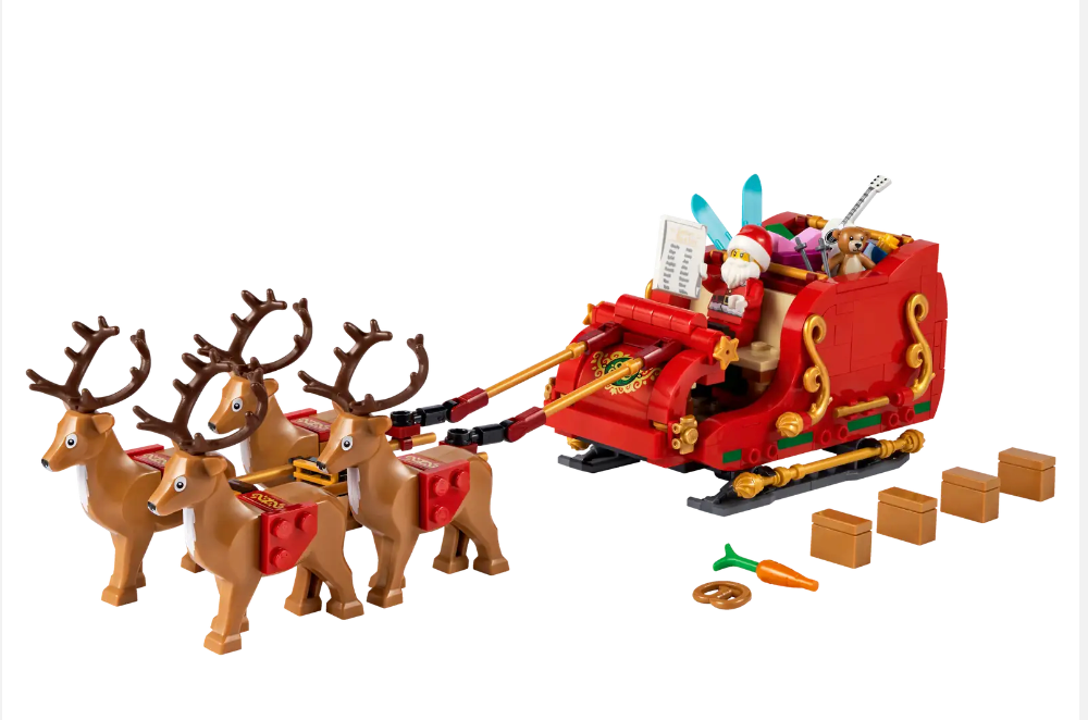 Seasons Santa's Sleigh