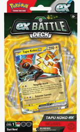 Pokemon Tapu Koko ex OR Iron Leaves Battle Deck