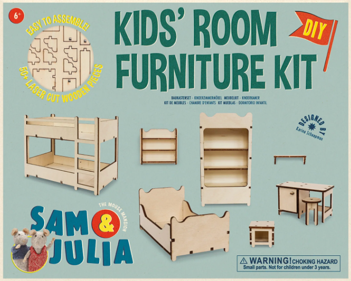 Sam & Julia | DIY Furniture Kit: Kid's Bedroom