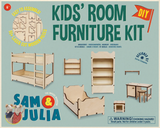 Sam & Julia | DIY Furniture Kit: Kid's Bedroom