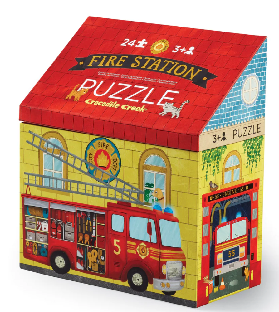 24pc Fire Station Puzzle