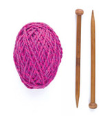 Discover Knitting Scarf Kit | Pink