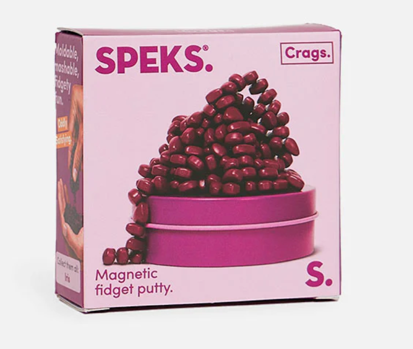 Speks. Matte. Mini Crags. Iris.