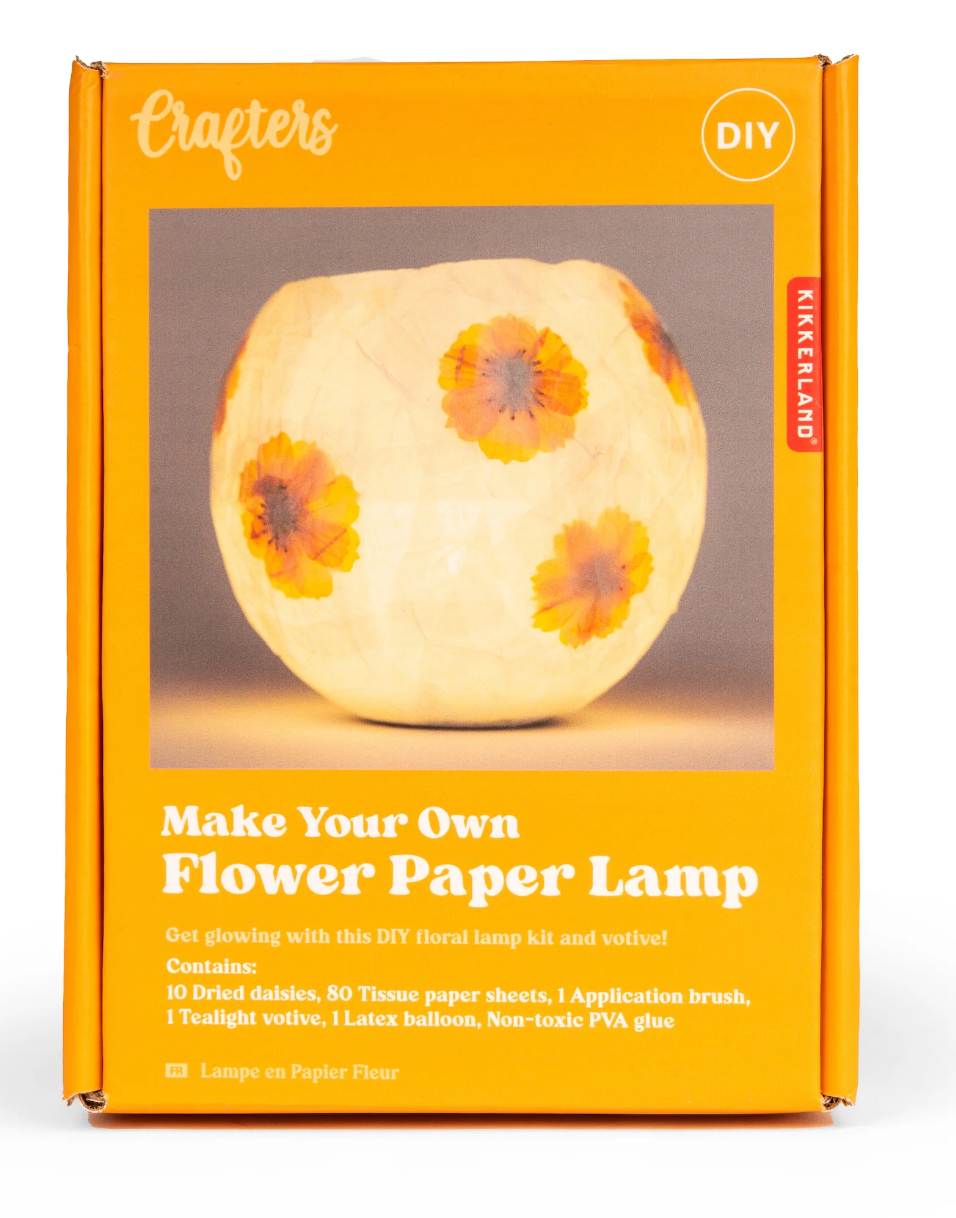 Crafters Flower Paper Lamp