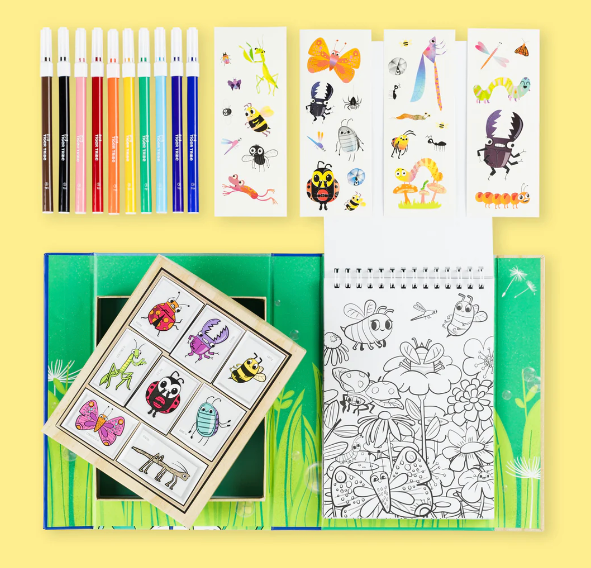 Coloring Set | Backyard Bugs