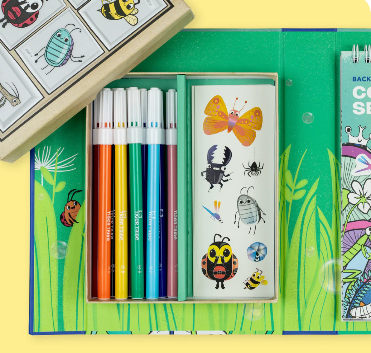 Coloring Set | Backyard Bugs