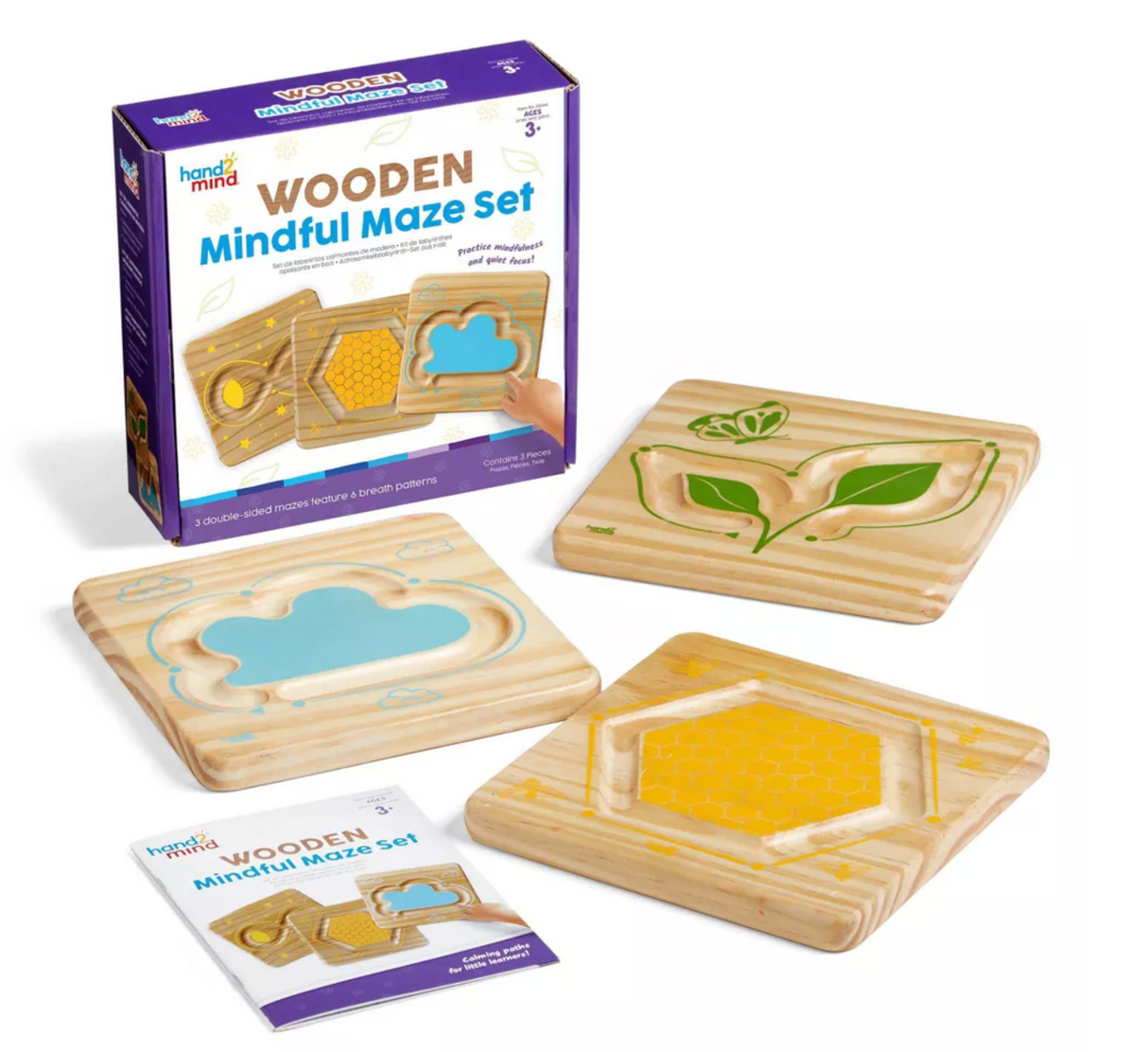 Wooden Mindful Maze Set