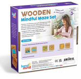 Wooden Mindful Maze Set