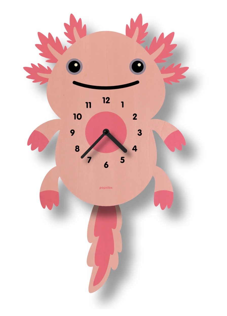 Wood Pendulum Clock | Axolotl