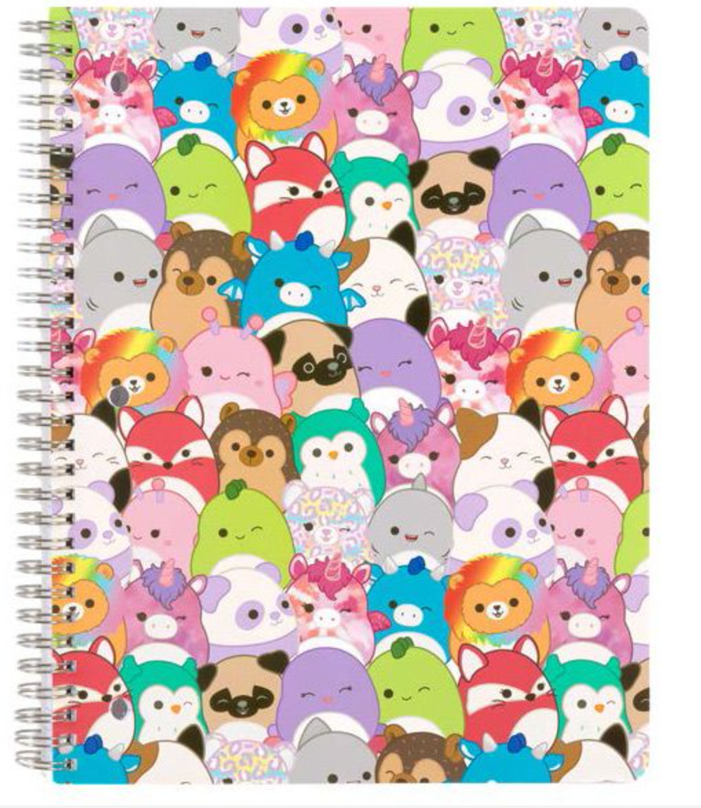 Squish Spiral Notebook | Neon