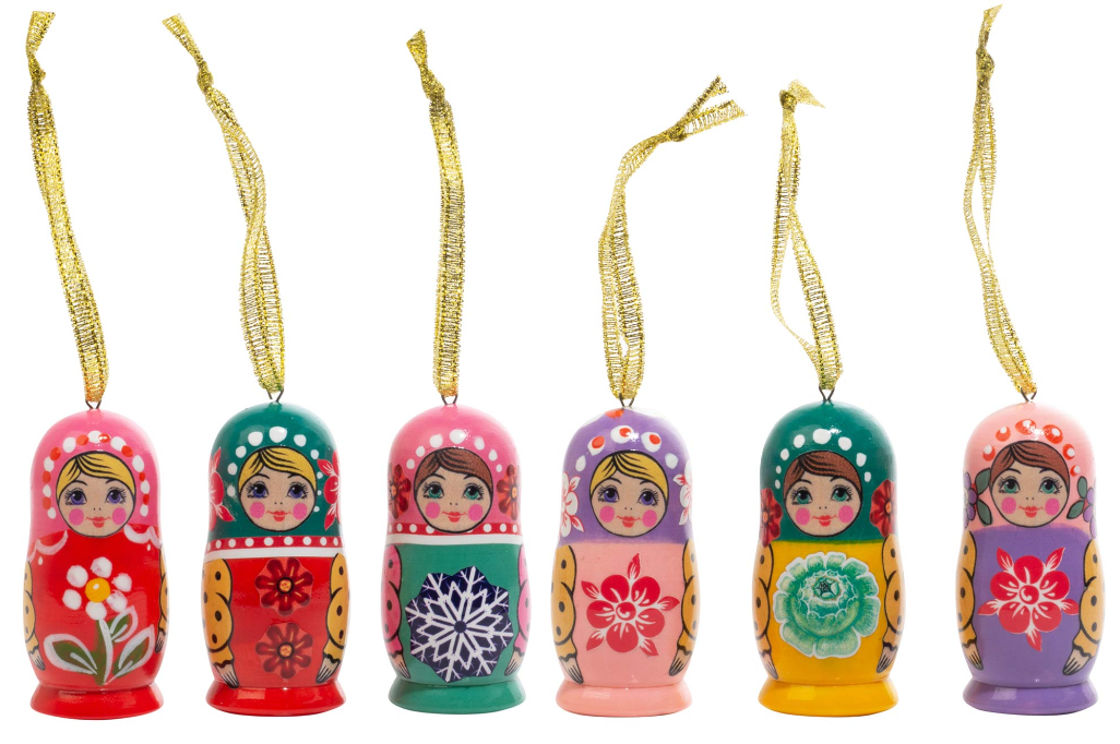 Matryoshka Mini Ornament – Treehouse Toys