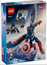 Super Heroes Marvel New Captain America Construction Figure