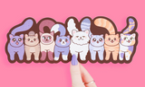 Funny Cats Bookmark