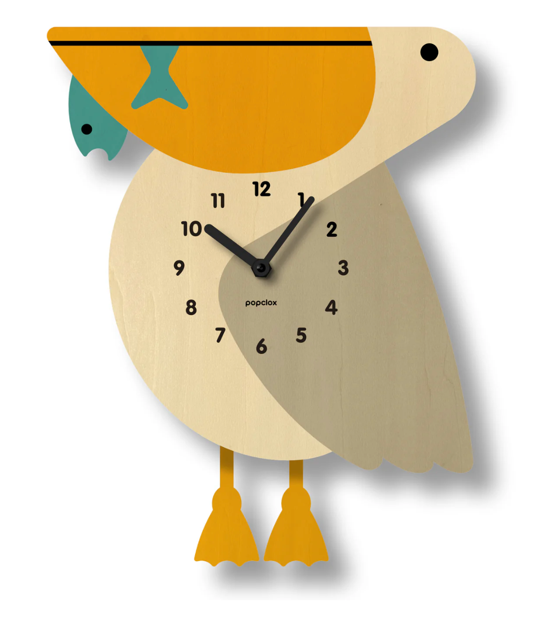 Wood Pendulum Clock | Pelican