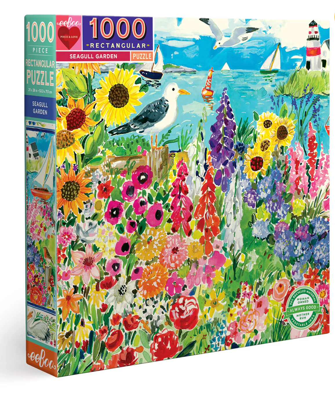 1000pc Seagull Garden Puzzle