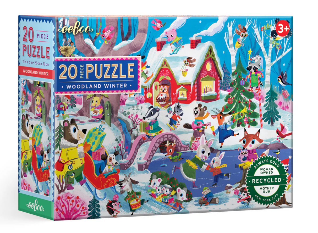 20pc Woodland Winter Puzzle